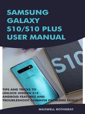 cover image of Samsung Galaxy S10/S10 Plus User Manual